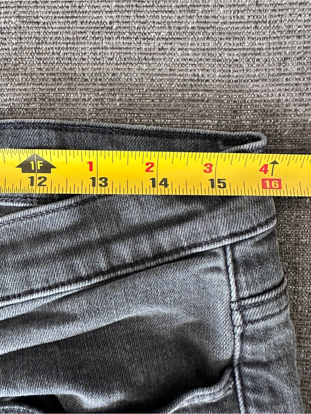 FRAME L’Homme Slim Jeans Men’s 32 Fade to Grey Gray Stretch Denim - Picture 9 of 11